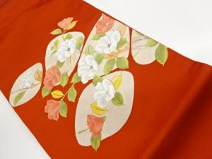 枝花模様織出し名古屋帯